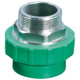 Racor fijo macho hexagonal PP-R 110-4"