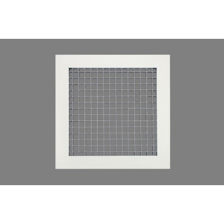 Reja retícula de 13x13mm MADEL RMT-A 800x200mm lacada blanco