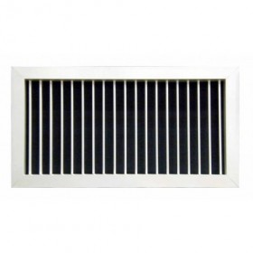 Reja de impulsión simple deflexión MADEL BMT-AN 150x100mm lacada blanco