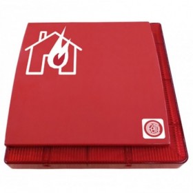 Sirena exterior a 24V CAEC para central detección de incendios