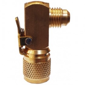 CONEXION RAPIDA 90º 1/4" SAE MACHO HEMBRA MODELO 17C