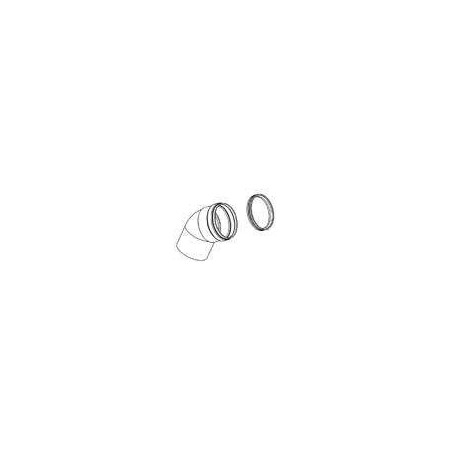 Codo 45º  BAXI  Ø80mm