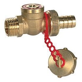 Grifo desague válvula esfera  BAXI  1/2"