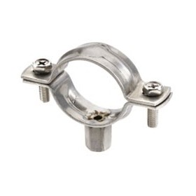 Abrazadera reforzada ESCOFIX Inox. A4 M8-M10 Ø18