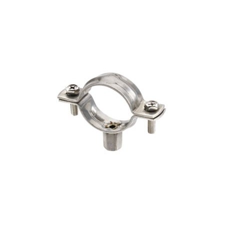 Abrazadera reforzada ESCOFIX Inox. A4 M8-M10 Ø18