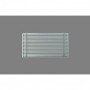 Rejilla lineal de suelo MADEL LMT-S 500x150mm lacada blanco