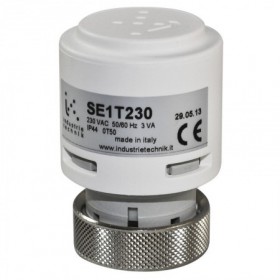 Actuador térmico con micro  INDUSTRIE TECHNIK SE1T230S.230VAC