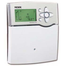 RESOL DELTASOL BX  4 RELES  + 5  SONDAS PT 1000