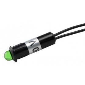 ▷ Piloto Led Verde A 220V - Pack 25 uds