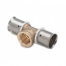 Te salida hembra Ø20x2.0 - 1/2" press-fitting