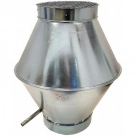 Sombrerete tipo jet Ø450mm galvanizado MERCATUB Macho