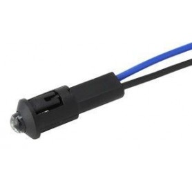 ▷ Piloto Led. 8Mm. 230Vac.Blanco Alta Luminosidad - Pack 10 uds