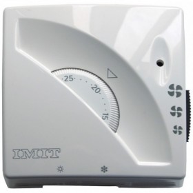 Termostato de fancoil IMIT FAN-TA3. 7a 30ºC.3velocidades .inv/off/ver