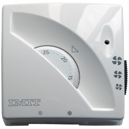 Termostato de fancoil IMIT FAN-TA3. 7a 30ºC.3velocidades .inv/off/ver