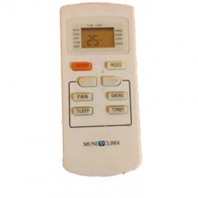 Control remoto inalámbrico aire acondicionado MUNDOCLIMA YX1F