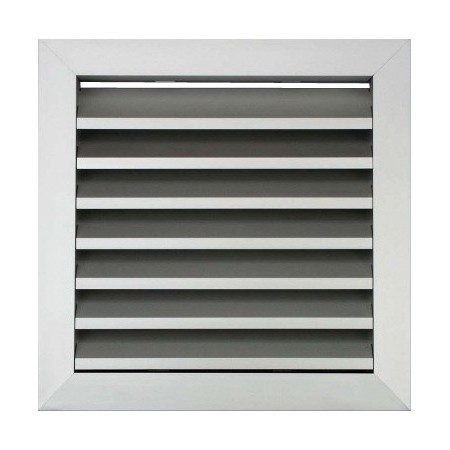 Reja de aire exterior y paso de aire 25mm MADEL DMT-X 900x100mm anodizado plata mate