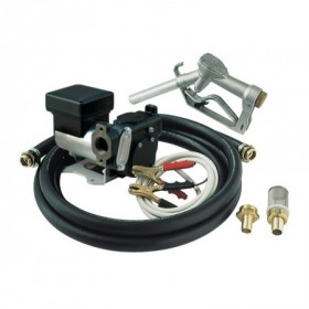 Kit trasvase gasóleo portátil con bomba PANTHER 12VDC. boquerel manual y 5m maguera
