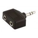 ▷ Adaptador Stereo 3.5 Mm A Doble Hembra Stereo 3.5 Mm 13.270/BT | Ferreidea