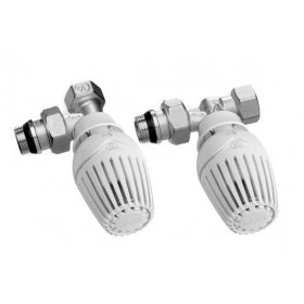 Llave bitubo termostática escuadra rosca hembra BAXI NT 3/8"