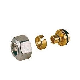 Enlace compresión rosca macho a tubo cobre BAXI  1/2"x14