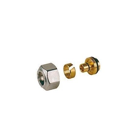 Enlace compresión rosca macho a tubo cobre BAXI  1/2"x14
