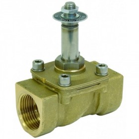 Cuerpo electroválvula solenoide latón MUNDOCONTROL MC123 normalmente cerrada 3/4" corriente continua