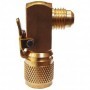 CONEXION RAPIDA 90º 1/4" SAE MACHO HEMBRA MODELO 17C