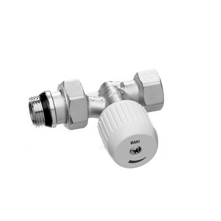 Llave bitubo recta roscar hembra  BAXI SERIE 200 3/8"