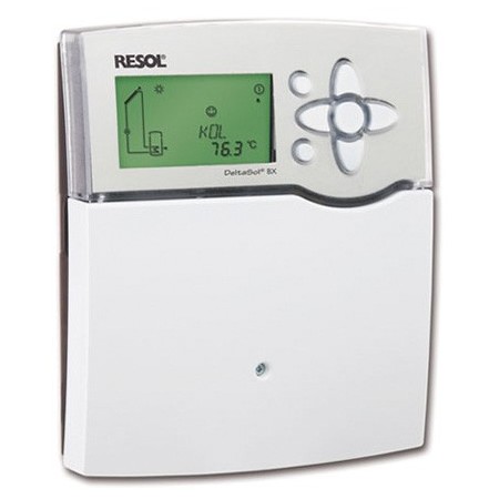 RESOL DELTASOL BX  4 RELES  + 5  SONDAS PT 1000