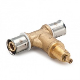 Cuerpo llave de corte de soleta Ø16x2.0 press-fitting