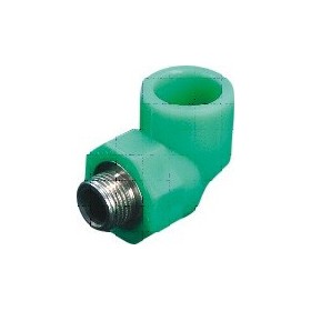 Codo 90º macho PP-R  Ø32mm-3/4"
