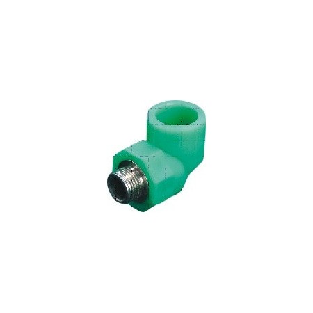 Codo 90º macho PP-R  Ø32mm-3/4"