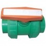 Valvula de bola desmontable PP-R Ø50 PN120 solo agua fria