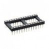▷ Zócalo Con I. 28 Contactos Torneados.Paso 7.62 - Pack 17 uds