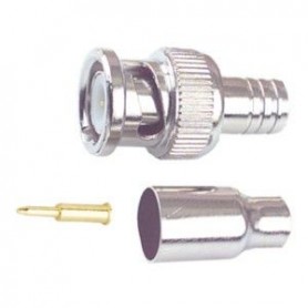 ▷ "Bnc" Macho Conexión Rapida. Cable Rg-6 - Pack 5 uds