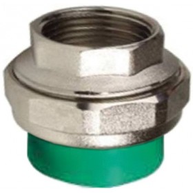 Racor union 3 piezas hembra PP-R  ø40mm-1.1/4"