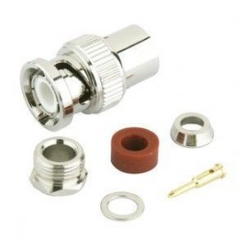 ▷ Adaptador Bnc Macho Rg-58 Con T - Pack 10 uds