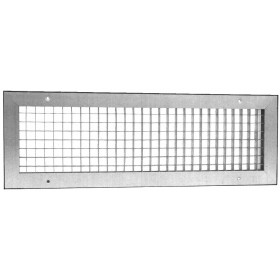 Reja retícula de 13x13mm MADEL RMT-A 450x200mm anodizado plata mate