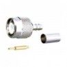 ▷ "Tnc" Conector Macho Crcircuito Impreso Rg-6 - Pack 5 uds