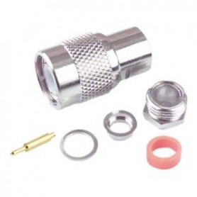▷ "Tnc" Macho Fijación Cable Cono A Presion. - Pack 10 uds