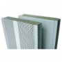 Panel fonoabsorbente perforado 1 cara AC-80A RAL9002 esquina 32dB 450x2000mm