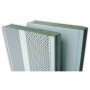Panel fonoabsorbente perforado 1 cara AC-80A RAL9002 esquina 32dB 450x2000mm