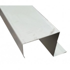 Perfil PF80/03 panel fonoabsorbente prelacado espesor 1.2mm longitud 3m