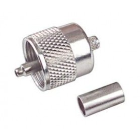 ▷ "Uhf" Macho Crcircuito Impreso Cable Rg-59 - Pack 5 uds