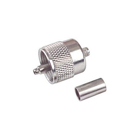 ▷ "Uhf" Macho Crcircuito Impreso Cable Rg-59 - Pack 5 uds