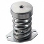 Antivibrador inox muelle MLC-150B sujeción pletina M12 carga máxima 150kg