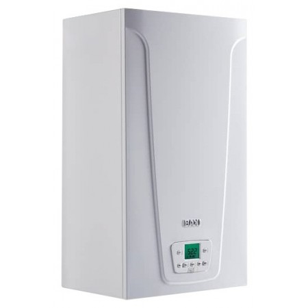 CALDERA BAXI NEODENS PLUS ECO 28/28 F GN/GP CON SALIDA DE GASES HORIZONTAL DE 1 METRO INCLUIDA