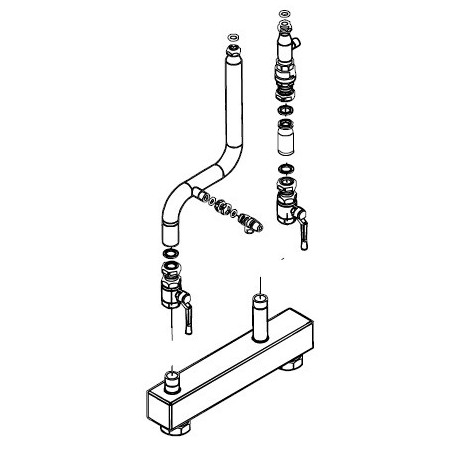 140040431 KIT HIDRAULICO INDIVIDUAL CON BOTELLA DE EQUILIBRIO PARA BIOS PLUS 50F Y 70F