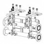 140040407 KIT HIDRAULICO DOBLE PARA BIOS PLUS 90F. 110F. 130F Y 150 F (PARA DOS CALDERA)