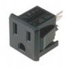 ▷ Base Alimen.Con Toma T.Usa 15A/250V-Blanca - Pack 25 uds